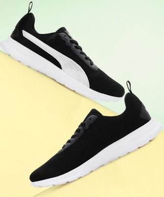 PUMA Essex Comfort Running Shoes For Men(Black , 9)