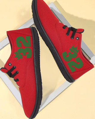 KANEGGYE CASUALS FOR MEN & KIDS Casuals For Men(Red, Green , 6)
