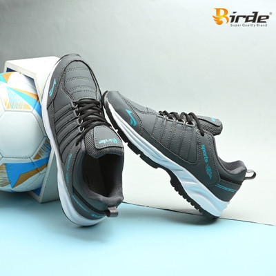 Birde Premium Lightweight Comfortable Regular Wear Walking Shoes For Men(Grey , 9)