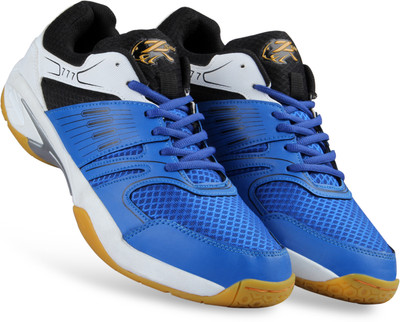 Zigaro 777 royal blue badminton shoe Badminton Shoes For Men(Blue , 4)