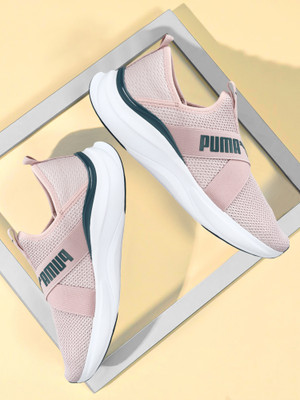 PUMA Softride Harmony Slip Running Shoes For Women(Pink , 4)