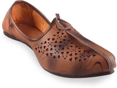 Anjaneya Creations Jutis For Men(Brown , 11)