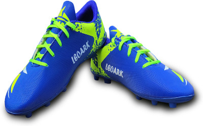 Leoark LEO02_B Football Shoes For Men(Blue, Green , 7)
