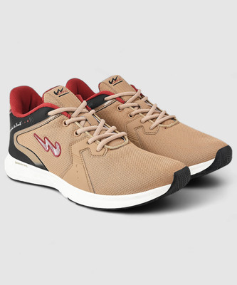 CAMPUS FRED Running Shoes For Men(Beige , 7)