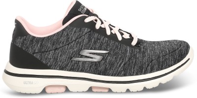 Skechers GO WALK 5-TRUE Walking Shoes For Women(Black , 2)