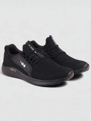 CAMPUS TYSON PRO Walking Shoes For Men(Black , 9)