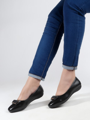 SUKUN Stylish Lightweight Slip-On Comfortable for Office, Party & Daily Wear Bellies For Women(Black , 4)