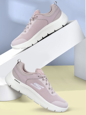 Skechers GO WALK FLEX Walking Shoes For Women(Purple , 4)