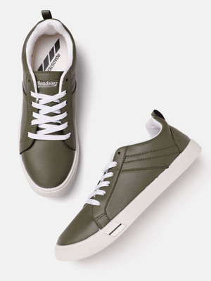 Roadster Casual Mens Sports Sneakers for Gym & Tranning Sneakers For Men(Olive , 8)
