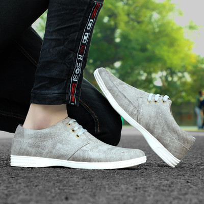 LE GREEM Comfortable|Ultra Light Weight|Breathable Sneakers For Men(Grey , 7)