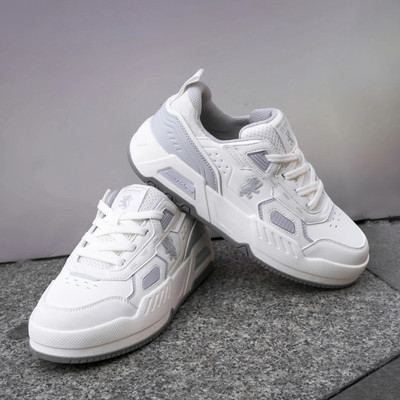 RED TAPE White Shoes for Women| Comfortable Boldstep Lifestyle Casual Sneakers for Women Casuals For Women(White, Grey , 4)