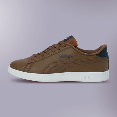 PUMA Smashic Sneakers For Men(Brown , 10)