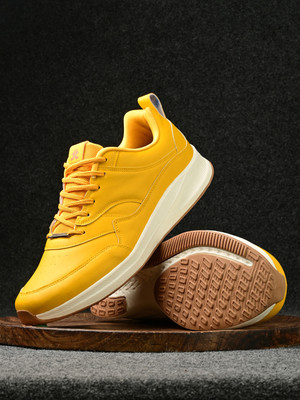 OFF LIMITS STUSSY Big Tall Running Shoes For Men(Yellow , 12)