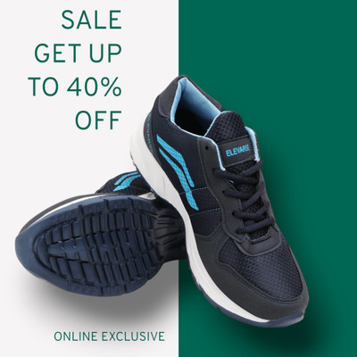 Elevarse Stylish Sports Shoe for Men (Blue) Running Shoes For Men(Blue , 11)