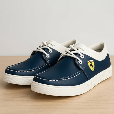 MAGIC Men’s Casual Shoes | Comfortable Everyday Footwear Casuals For Men(Blue , 8)