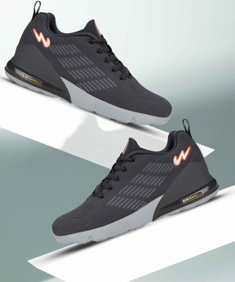 CAMPUS SOIL Running Shoes For Men(Grey , 9)