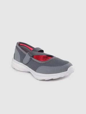 HRX by Hrithik Roshan by Hrithik Roshan Women Charcoal Grey Knitted Sneakers Walking Shoes For Women