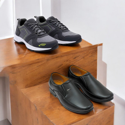 KRITON Trendy & Durable Men’s Boots – Perfect for Everyday Wear Casuals For Men(Black, Black , 9)