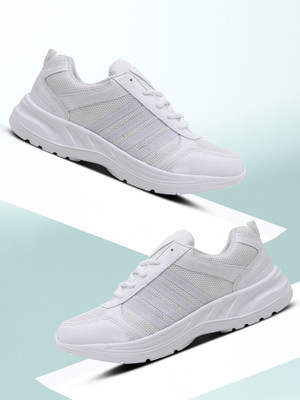 asian Wndr,Cosko-13 White Boys School Shoes,Running Shoes,Walking Shoes,Sports Shoes,Gym Shoes Running Shoes Training & Gym Shoes For Men(White, White , 11)