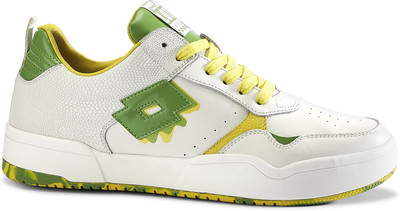 LOTTO Melt - Hoopstar OG Leather Sneakers For Men(White , 8)