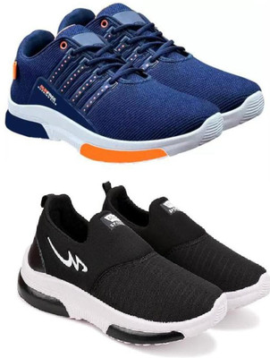 ELASA TY-RUNFREE BLUE_AIR BLACK Outdoors For Men(Blue , 9)