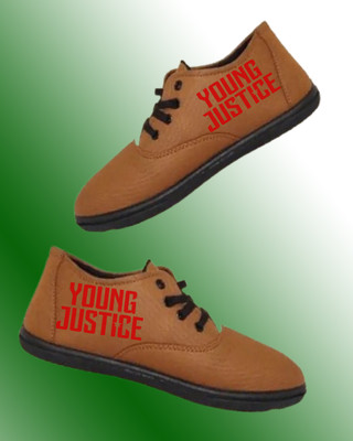 Kenamin Stylish Casual Shoes for Men and kids Casuals For Men(Tan, Red , 9)