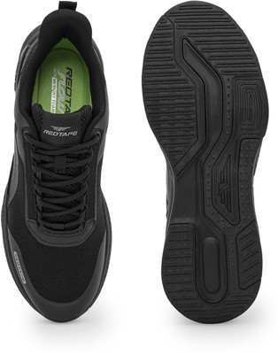 RED TAPE Athleisure | Cultured Round-Toe Shape & Cushioning Technology Walking Shoes For Men(Black , 7)