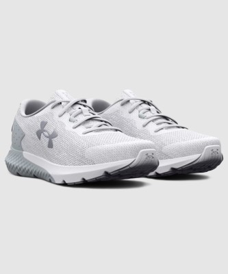 UNDER ARMOUR UA W Charged Rogue 3 Knit-WHT Running Shoes For Women(White , 3.5)