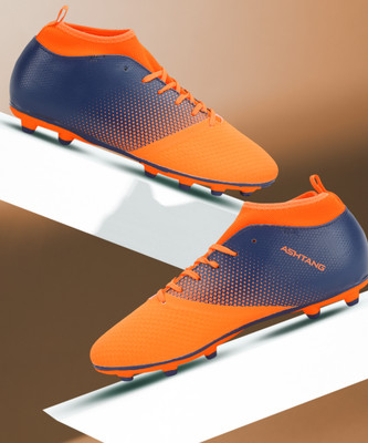 NIVIA Football Shoes For Men(Orange , 9)