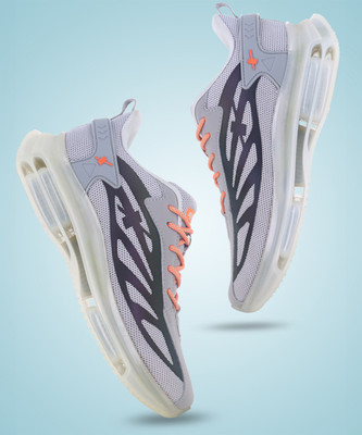 Sparx SM 798 Outdoors For Men(Grey, Orange , 8)