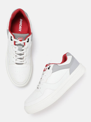 DUCATI Sneakers For Men(White , 10)