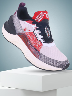 Sparx SM 1005 Running Shoes For Men(Black, Red , 9)