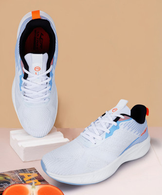 LANCER FLASH-26WHT-ORG Running Shoes For Men(White , 8)