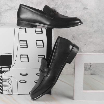 METRO 14-866 Slip On For Men(Black , 7)