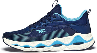 RED CHIEF RunMile Stylish Lace-Up Running Sports Shoes Outdoors For Men(Blue, White , 7)