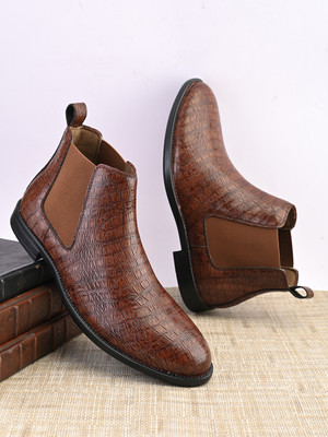 KILLER Tan Casual Boots For Men Boots For Men(Tan , 10)