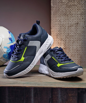 asian Waterproof-13 Navy Sports,Casual,Walking,Gym,Training, Walking Shoes For Men(Navy, Green , 7)