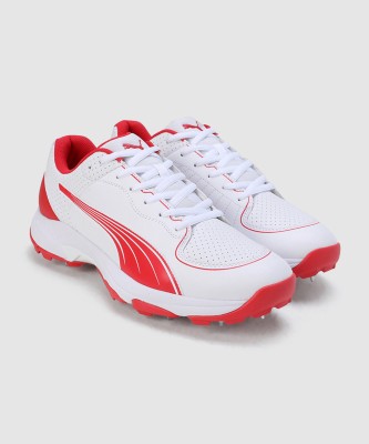 PUMA Spike 24.2 Cricket Shoes For Women(White)