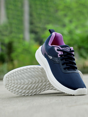 LIBERTY Liberty Force 10 OSLO-20E Sports Shoes With Mesh Upper | Comfortable PVC Sole Jogging Shoes For Men(Blue , 3)