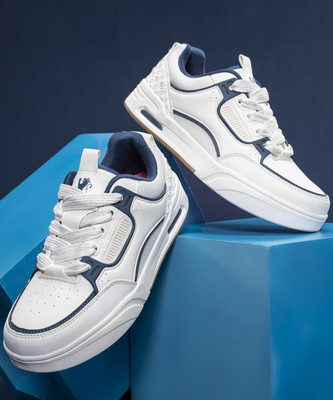 RED TAPE Lifestyle Casual Shoes for Women | Classic Rounded Front & Cushioned Impact Sneakers For Women(Blue, White , 7)