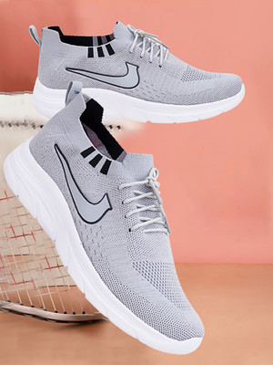 CLYMB Walking/Outdoor/Gym & Traning Running Shoes For Men Outdoors For Men(Grey , 8)