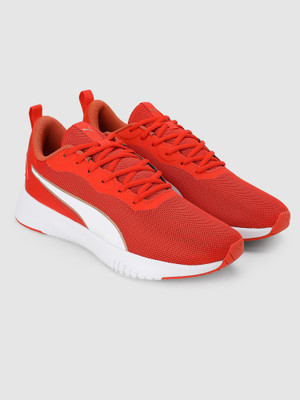 PUMA Flyer Flex Knit Sneakers For Men(Red , 11)
