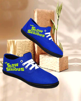 Kenamin Stylish Casual Shoes for Men and kids Casuals For Men(Blue , 3)