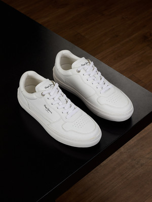 Pepe Jeans Sneakers For Men(Off White , 9)