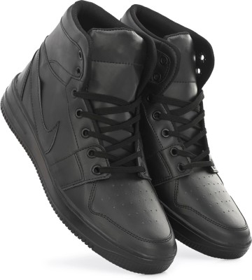 STREETLOOK High Tops For Men(Black , 10)