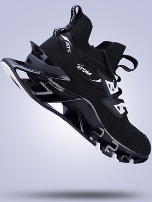 ATOM Spring Edge Alpha 2 Sneakers For Men(Black , 9)