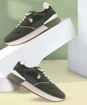 U.S. POLO ASSN. ASPEN 2.0 Sneakers For Men(Green , 11)