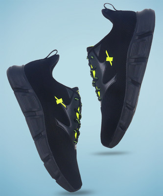 Sparx SM 862 Walking Shoes For Men(Black, Blue , 8)