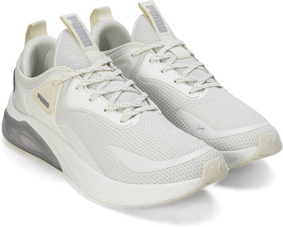 PUMA Running Shoes For Women(Grey, White , 8)