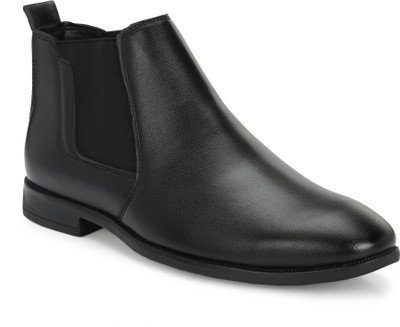 Afrojack Boots For Men(Black , 7)